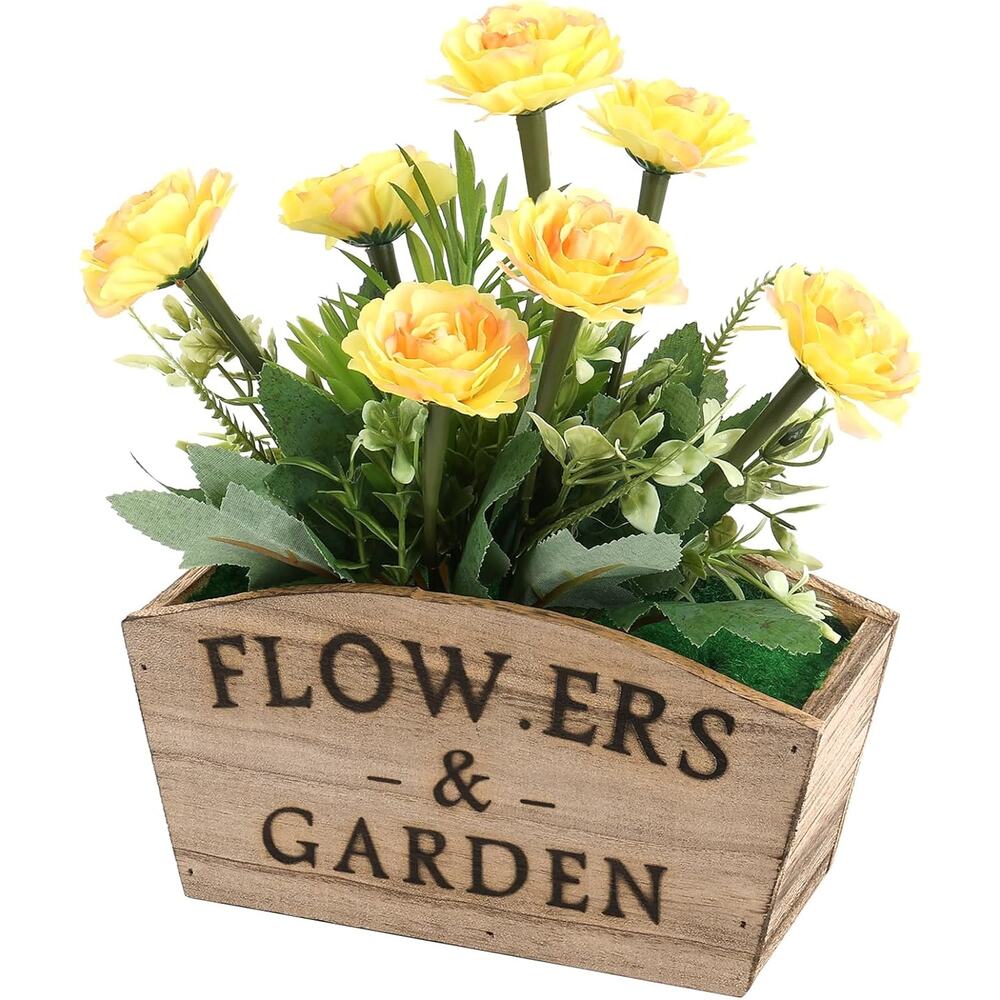 Omldggr Artificial Potted Rose for Home